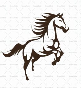 Galoppierendes Pferd